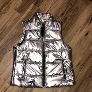 Silver, Michael Kors vest, size XL